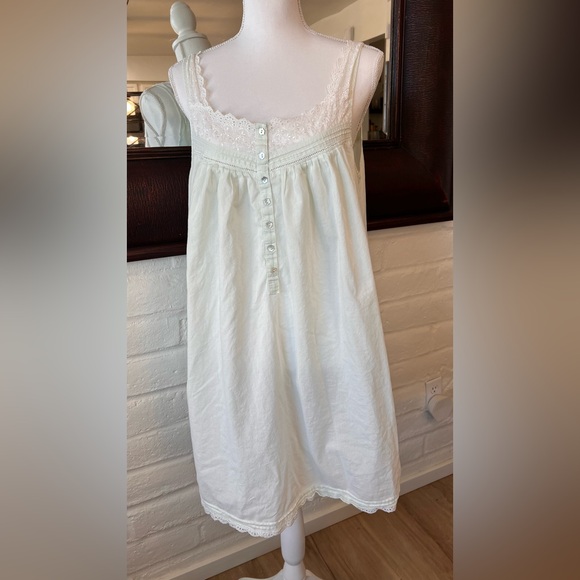 Eileen West Other - 🔺sold🔺Cottage Core Ballet Night Gown with  White Lace-Trimmed
